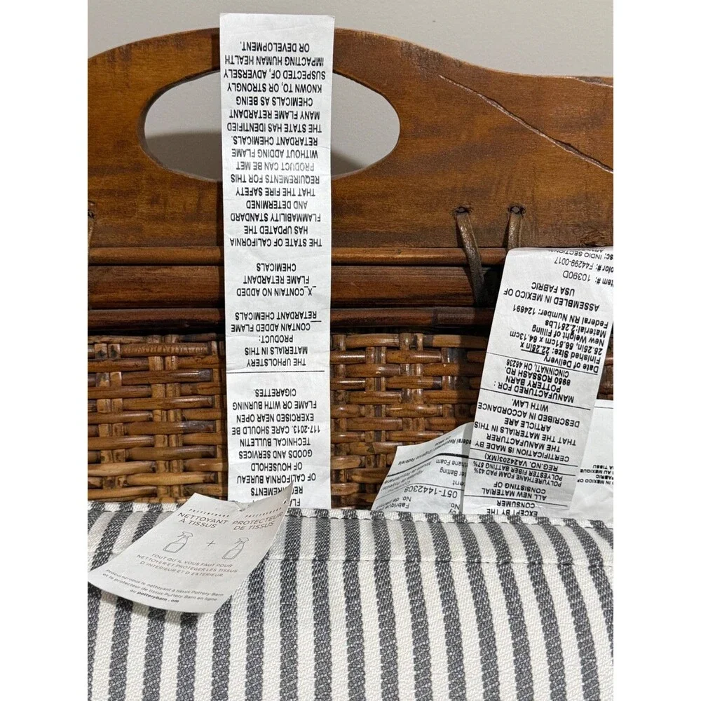 Pottery Barn Indio Outdoor Furtnitute Chair Cushion